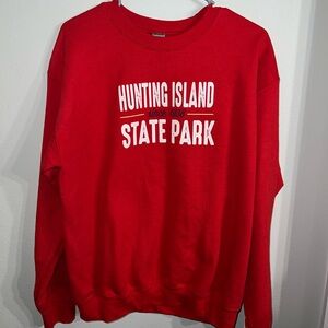 Gildan Red Heavy Blend Sweatshirt